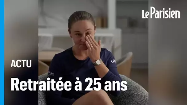 «Absolument épuisée» : Ashleigh Barty, la N.1 mondiale de tennis, annonce sa retraite à seuleme