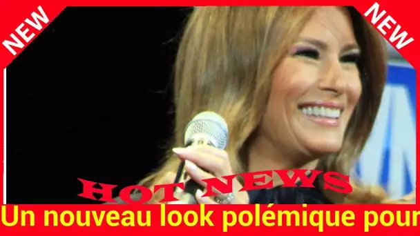 Un nouveau look polémique pour Melania Trump, la first lady persiste et signe