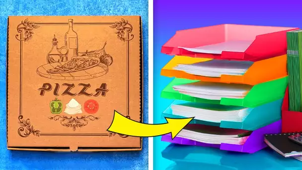 21 IDÉES DIY BON MARCHÉ AVEC DU CARTON QUI PEUVENT ÊTRE UTILES