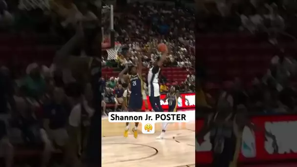 Terrence Shannon Jr. Starts off Summer League with a BANG! SICK POSTER! 😲🔥|#Shorts