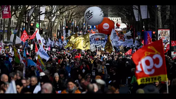 Réforme des retraites : 11.000 participants à des opérations de blocage en France