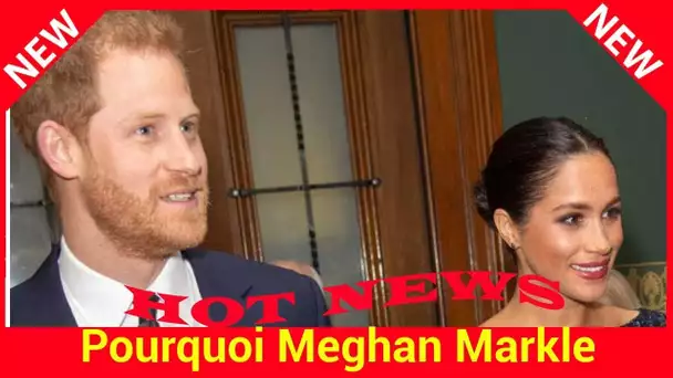 Pourquoi Meghan Markle n’organisera pas de baby shower