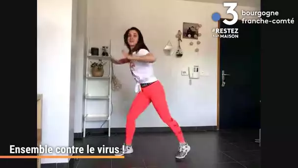 Cours de zumba : Ensemble contre le virus