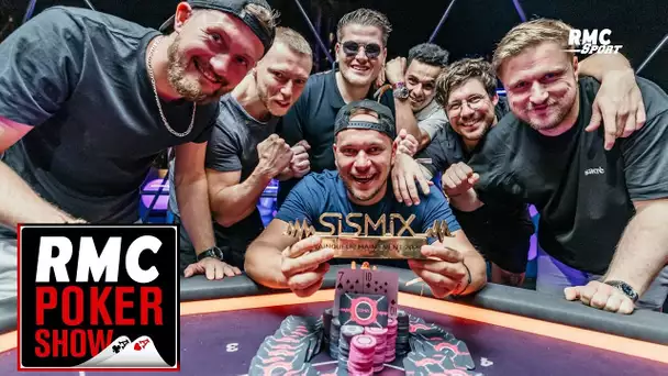 RMC Poker Show - "Toute ma rue était décorée" raconte A. Dasbourg, vainqueur du SISMIX 2024