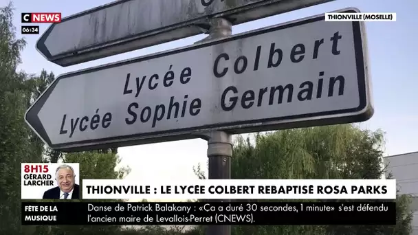 Le lycée Colbert à Thionville rebaptisé Rosa Parks