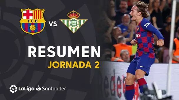 Resumen de FC Barcelona vs Real Betis (5-2)