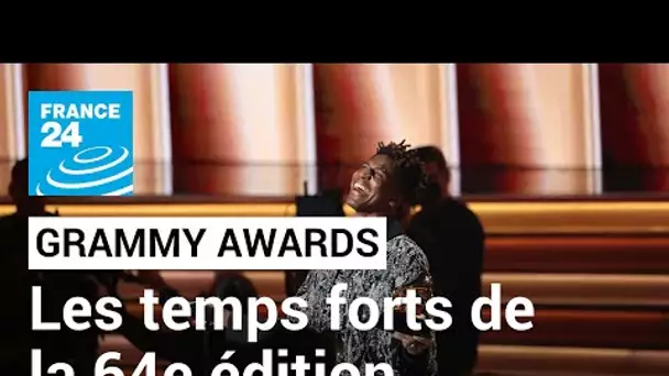 Les Grammy Awards sacrent le jazzman Jon Batiste • FRANCE 24