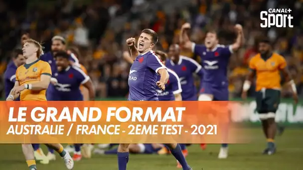 Le grand format du 2ème test Australie / France