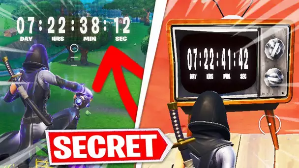 LES TELES SE SONT RALLUMEES SUR FORTNITE ... (+ COMPTE A REBOURS SECRET SAISON 10)