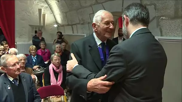 Pierre Rolinet décoré à Besançon pour son travail de témoignage