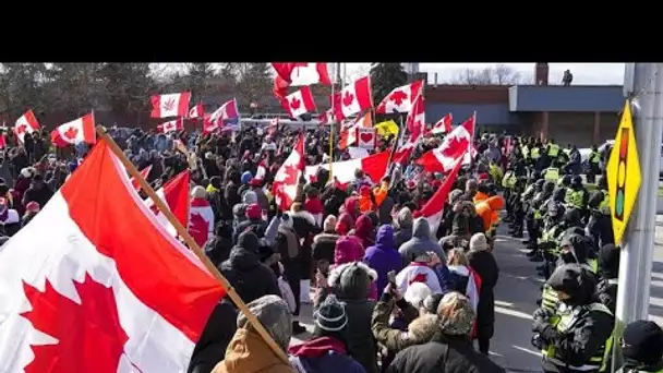 Canada : la contestation ne faiblit pas alors que le mouvement entre dans sa troisième semaine