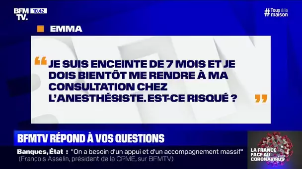 Enceinte de 7 mois, est-ce risqué de se rendre chez l'anesthésiste ?