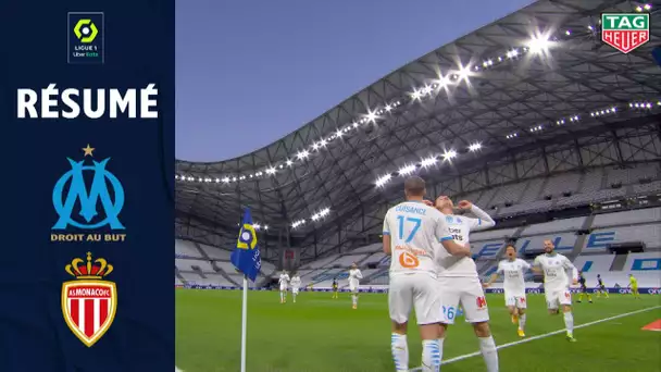 OLYMPIQUE DE MARSEILLE - AS MONACO (2 - 1) - Résumé - (OM - ASM) / 2020-2021