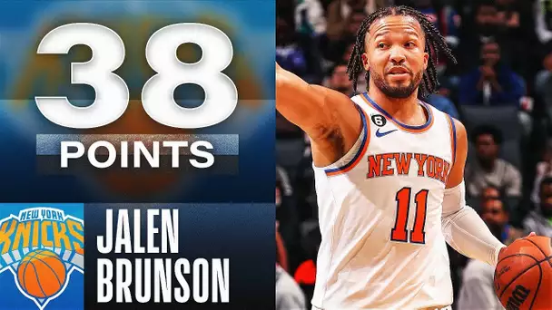 Jalen Brunson Scores A CAREER-HIGH 38 Points | January 4, 2023