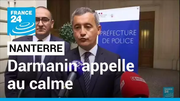 Mineur tué après un refus d'obtempérer : Darmanin appelle au calme • FRANCE 24