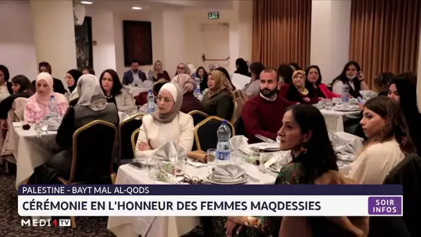 Palestine: Cérémonie en l´honneur des femmes maqdessies