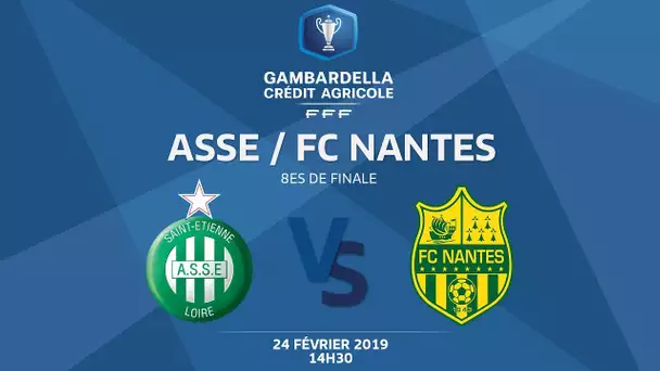 Coupe Gambardella-CA I 8es de finale - ASSE / FC Nantes