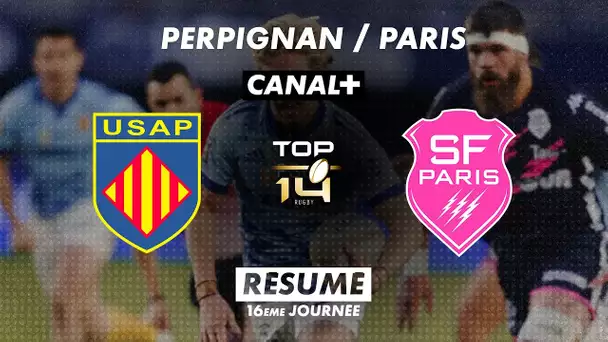 Le résumé de Perpignan / Paris - TOP 14 - 16ème journée