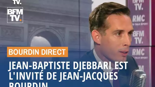 Jean-Baptiste Djebbari face à Jean-Jacques Bourdin en direct