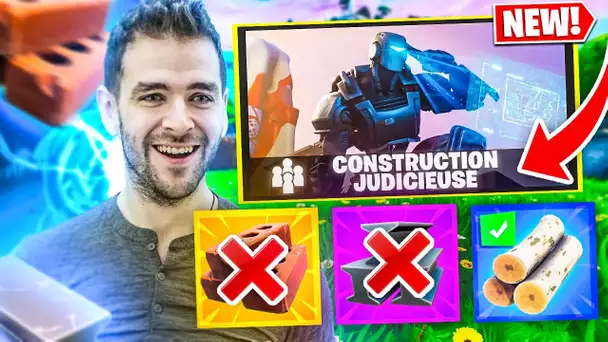 ⭐NOUVEAU MODE ⭐ JE DÉCOUVRE 'CONSTRUCTION JUDICIEUSE' : MUR A 1500 DE VIE !! FORTNITE SAISON 9