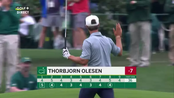 The Masters 2019 - Chip de 40mètres d'Olesen !