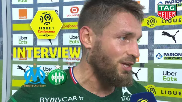 Interview de fin de match :Olympique de Marseille - AS Saint-Etienne ( 1-0 )  / 2019-20