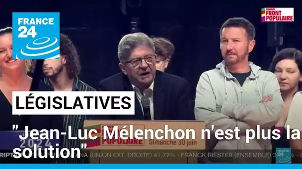 Législatives : "Jean-Luc Mélenchon n'est plus une solution", pour le politologue Erwan Lecoeur