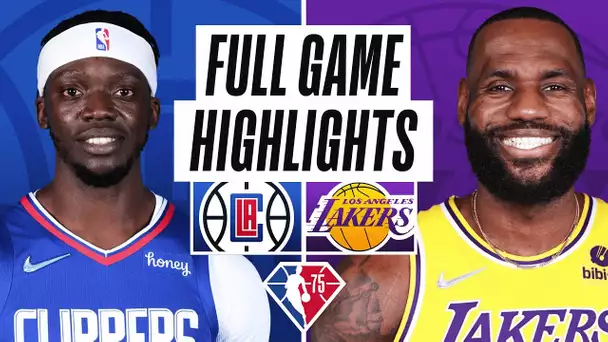 CLIPPERS at LAKERS | FULL GAME HIGHLIGHTS | February 25, 2022