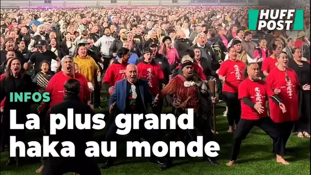 La France perd le record du plus grand haka collectif au monde