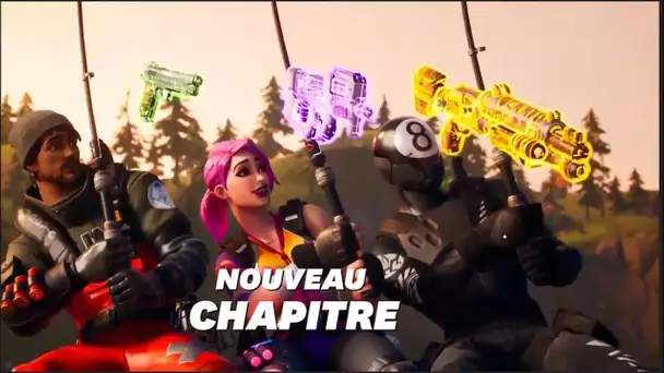 Fortnite chapitre 2, le teaser qui révèle la nouvelle map