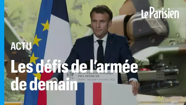 «L'Europe n'est plus à l'abri»: Emmanuel Macron dévoile sa vision pour l'armée française du futur