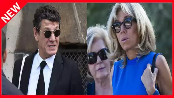 ✅  Brigitte Macron dit merci à Marc Lavoine : cette cause à laquelle il l'a sensibilisée