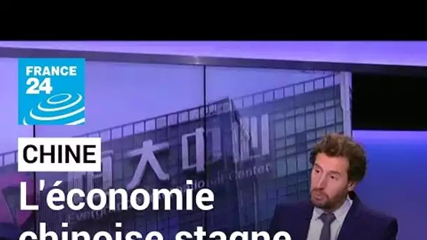 L'économie chinoise stagne au deuxième trimestre • FRANCE 24