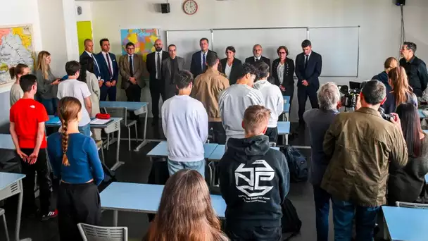 «Un moment indispensable» : minute de silence dans les collèges et lycées pour Samuel Paty et Dom…