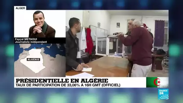 Présidentielle en Algérie : les résultats définitifs annoncés vendredi à 15H00