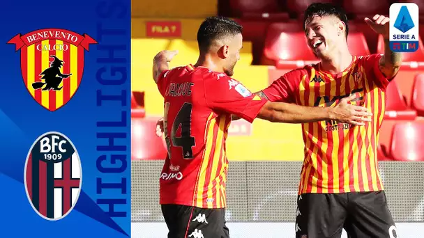 Benevento 1-0 Bologna | Lapadula fa volare Pippo Inzaghi  | Serie A TIM