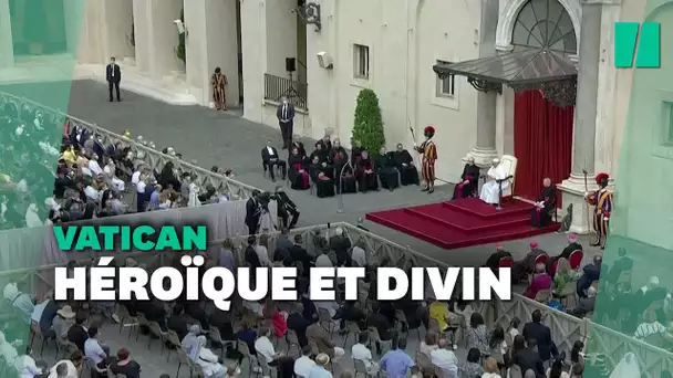 La présence divine du Pape a presque été éclipsée par ce personnage inattendu