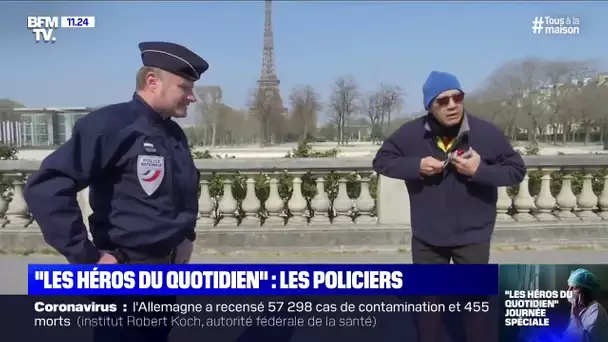 "Les héros du quotidien": les policiers