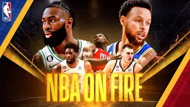 NBA On Fire: feat. Nikola Jokić, Joel Embiid, New Orleans Pelicans & Celtics @ Warriors 🔥🔥