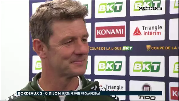 Stéphane Jobard : "Quand on est Dijon, tous les matchs sont terrifiants"