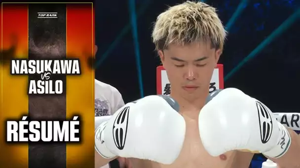 Résumé Boxe (Coqs) : Nasukawa vs Asilo, la star montante japonaise monte d'un cran