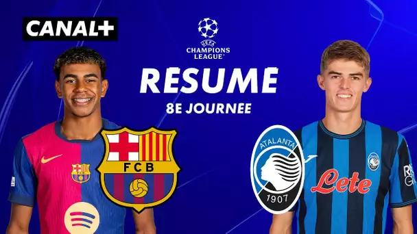 Le résumé de Barcelone / Atalanta - Ligue des champions 2024-25 (J8)