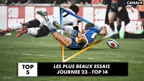 Top 14 - 23ème Journée - Le TOP 5 des plus beaux essais