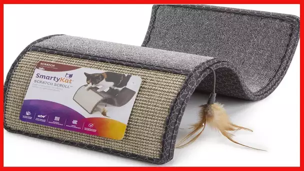 SmartyKat Multi-Surface Cat Scratcher for Cats & Kittens, Durable & Long Lasting