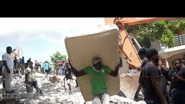 Après le séisme meurtrier, une tempête menace Haïti • FRANCE 24