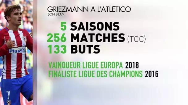 Le bilan de Griezmann à Madrid