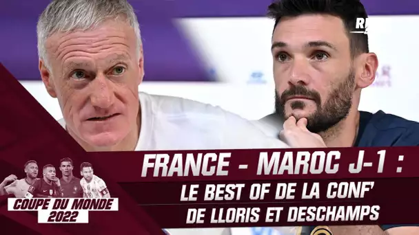 France - Maroc : Le best of de la conf' de Lloris et Deschamps à J-1