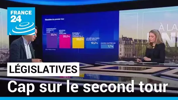 Législatives : après la victoire du RN,  cap sur le deuxième tour • FRANCE 24