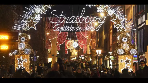 Marché de Noel de Strasbourg : les gestes barrières mal respectés, l'Etat menace