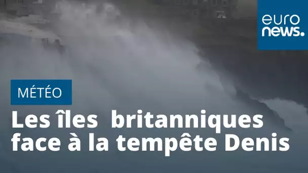 La tempête Dennis balaye les îles britanniques